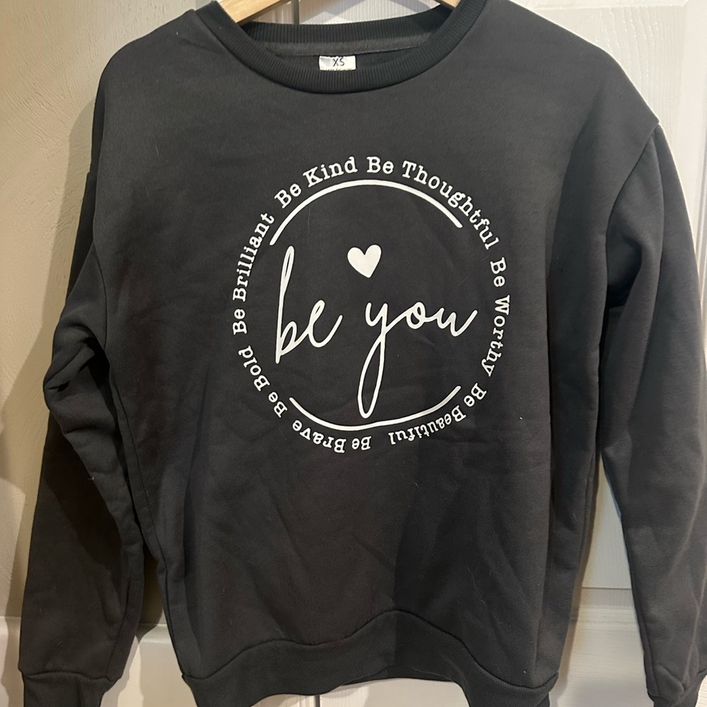 Charcoal 'Be You' Women's Sweatshirt